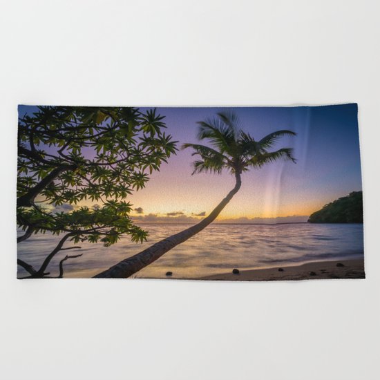 Palm tree Beach Towel