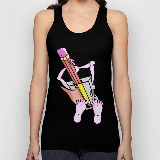 Pencil Sharpener Unisex Tank Top