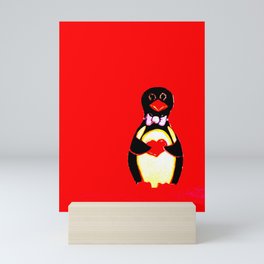 Judy the Penguin Mini Art Print