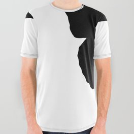 BUTTERFLY SILLOUETTE. All Over Graphic Tee