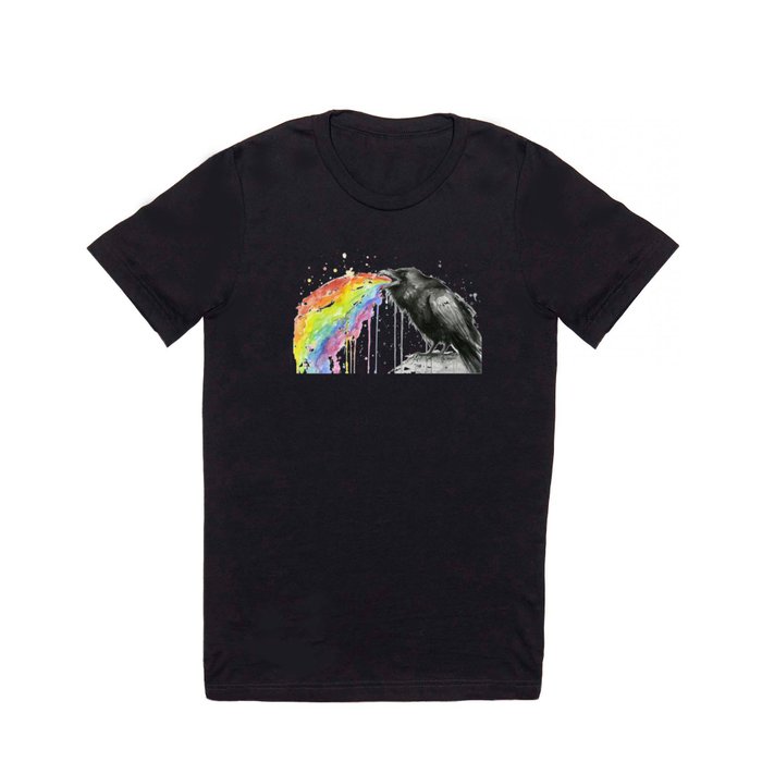 Raven Tastes the Rainbow T Shirt