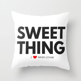 SWEET THING Throw Pillow