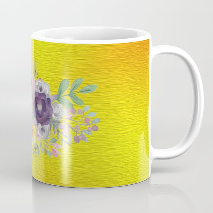 Flowers Gradient Coffee Mug