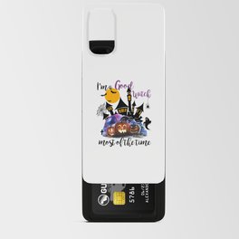 Halloween good witch decoration design Android Card Case