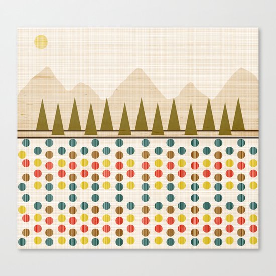 The Forest in Spring Canvas Print