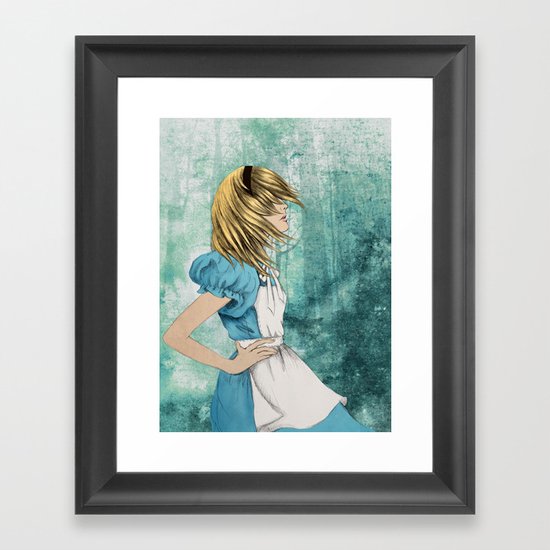 Alice Framed Art Print