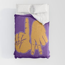LA Fingers - Laker Purple and Gold Comforter