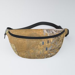 Gold and Black Fanny Pack | Antique, Woman, Abstract, Golden, Neutrals, Writing, Collage, Blackandgold, Words, Gold 