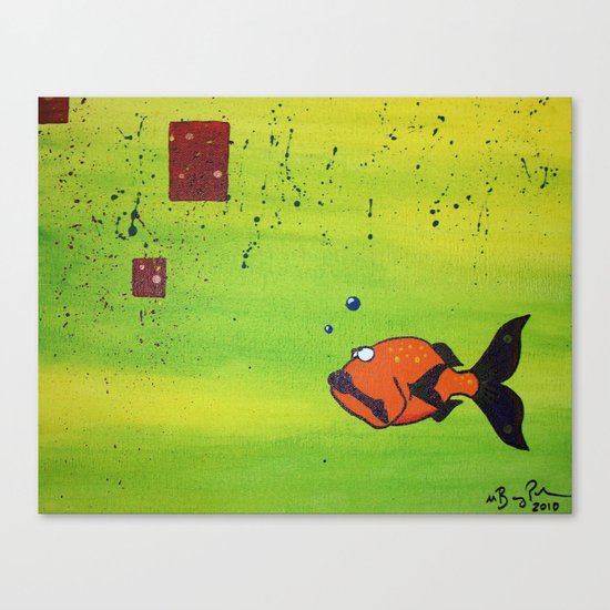 Blown Away Canvas Print