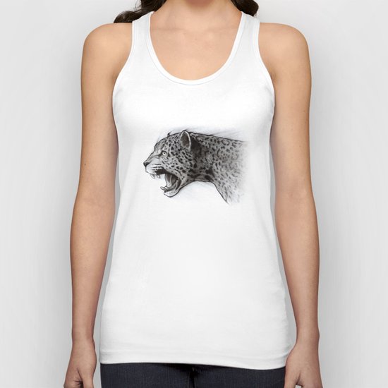 Jaguar Charcoal Unisex Tank Top