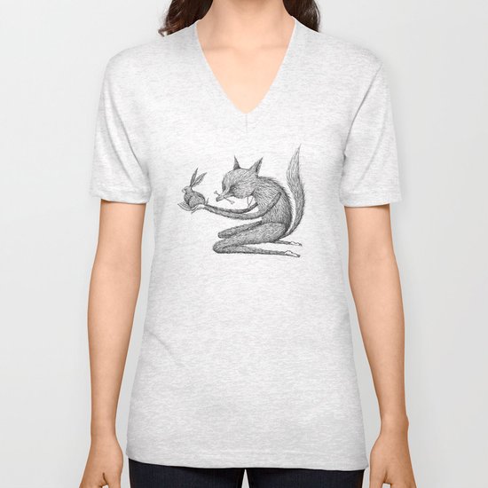 'Offering' (Simplified) Unisex V-Neck