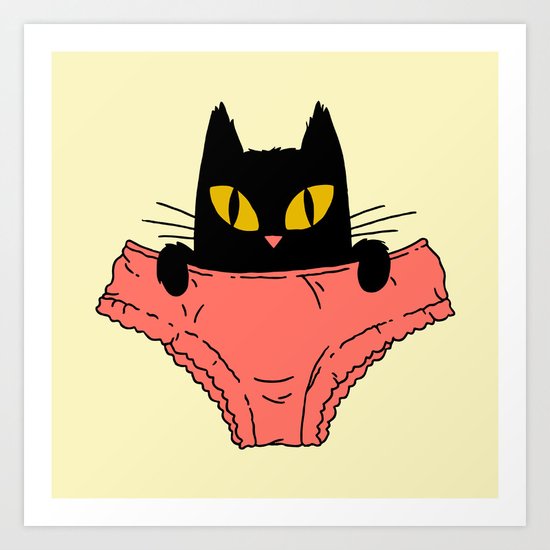 Pussycat Art Print