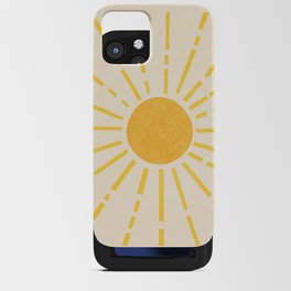 Sun iPhone Card Case
