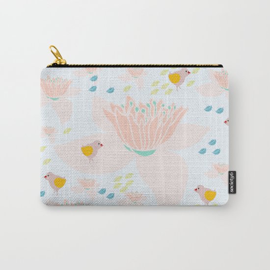 Lotus and babybird Carry-All Pouch