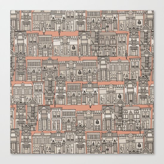 Avenue des Mode Canvas Print