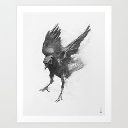 Common Crow [2] Art Print
