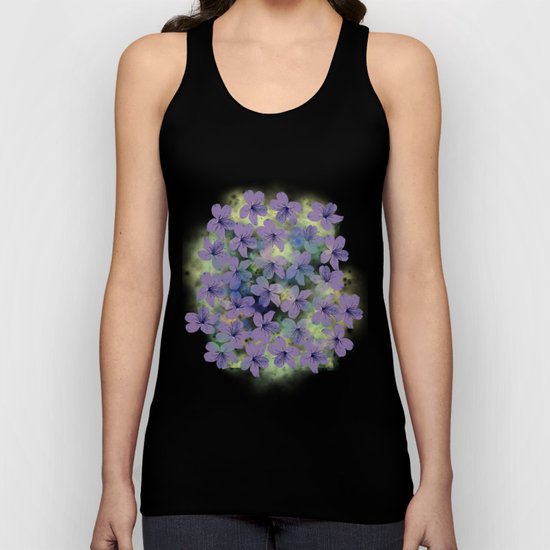 Floral Pattern #4 Unisex Tank Top
