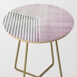 pink blush skyscraper abstract architecture construction Side Table