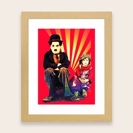 Charlie Chaplin Framed Art Prints For Any Decor Style Society6