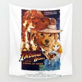 Adventure Dog and the Kennel of Doom Wall Tapestry