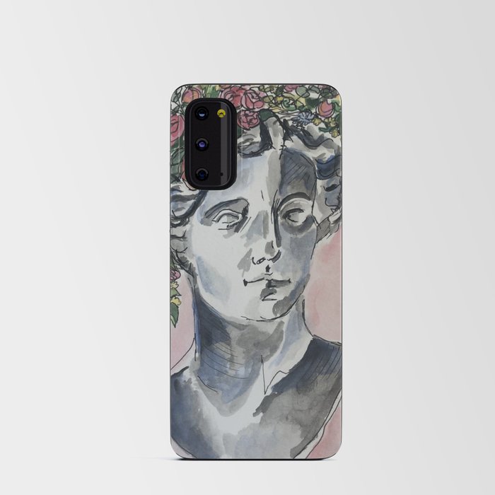 Flower Bust Android Card Case
