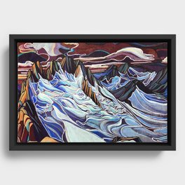 Howser Towers :: Bugaboos Framed Canvas