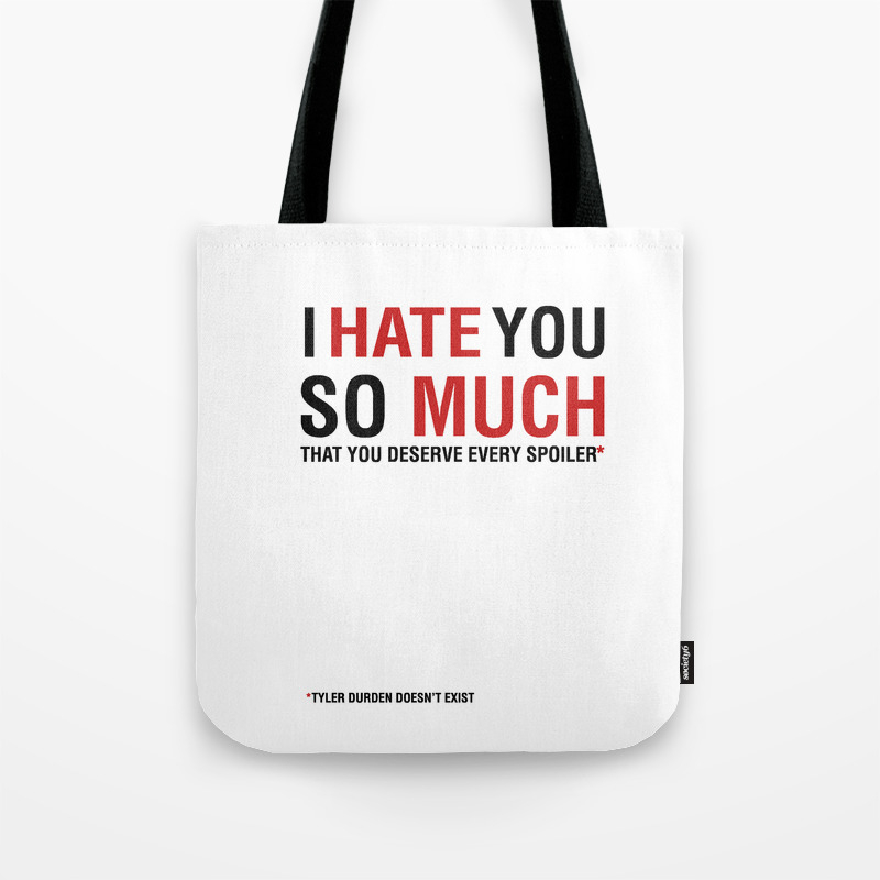 Thanks I Hate It Canvas Tote