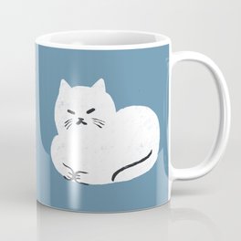 Comfy Cat WarmBlue Mug