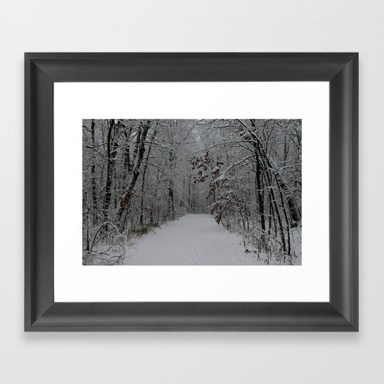 Into the End Framed Art Print