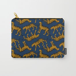 Tigers (Navy Blue and Marigold) Carry-All Pouch