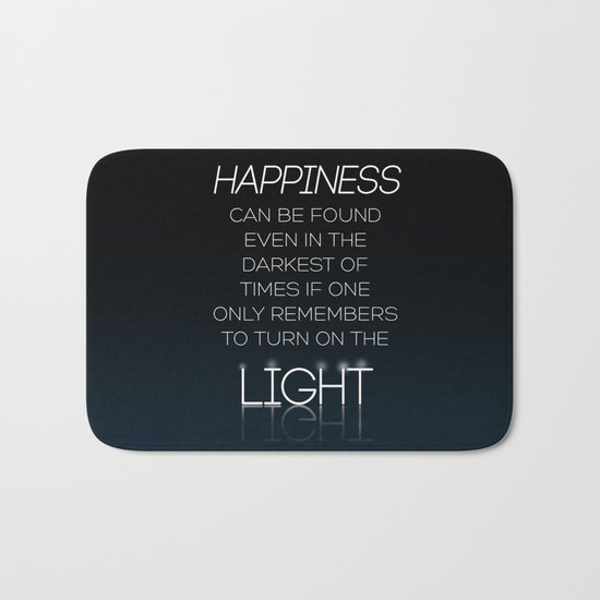 Harry Potter Albus Dumbledore Quote Bath Mat