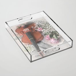 For the Love of Music Acrylic Tray