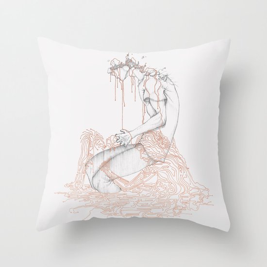 System Overload Throw Pillow