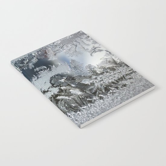 Frosty window Notebook