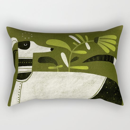BLACK & WHITE PAJAMAS Rectangular Pillow