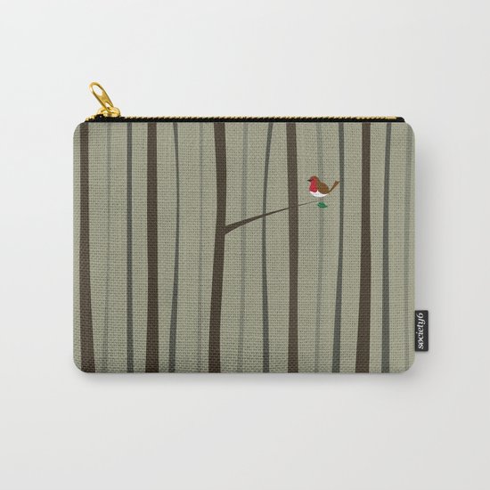 Winter Forest Carry-All Pouch