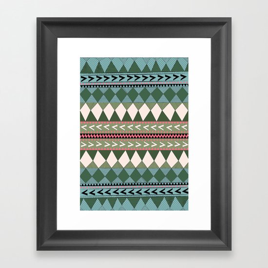 Native Forest Framed Art Print