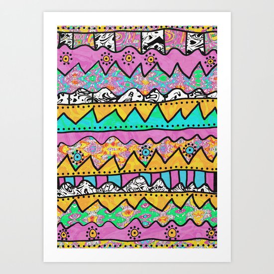 Whimsy Be Free Art Print