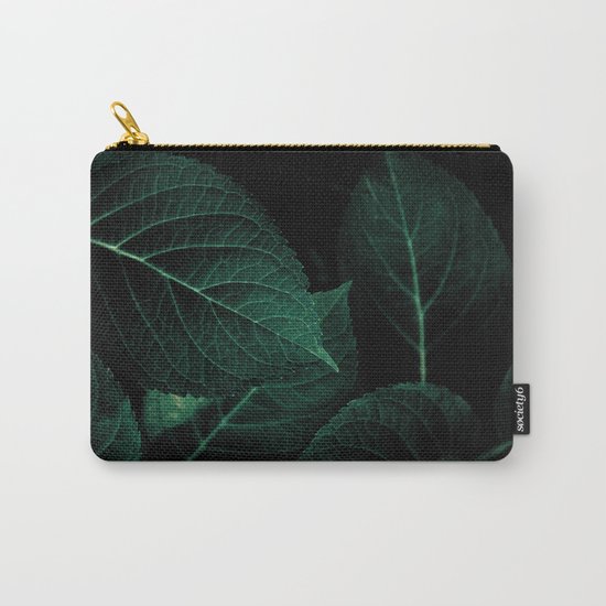 Dark Leaves I Carry-All Pouch