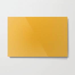 Bright Golden Yellow Pairs Coloro Mellow Yellow 034-70-33 / Accent Shade / Hue / All One Colour Metal Print