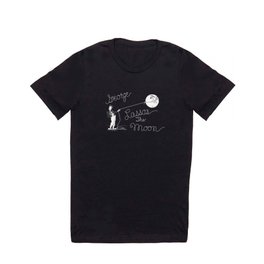 It's a Wonderful Life - George Lassos the Moon T Shirt | Cartoon, Lassosthemoon, George, Christmasmovie, Romantic, Wonderfullife, Christmasclassic, Movies & TV, Love, Black and White 