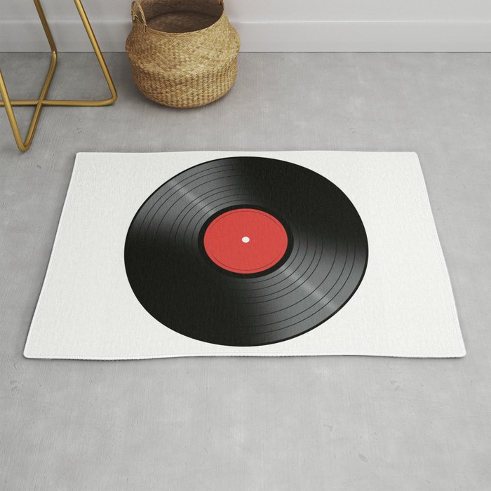 Music Record Rug