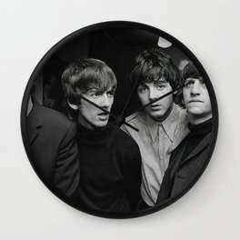 The Beatle-s Wall Décor Group Picture Poster Home Workplace Artwork Musical Artist Wall Clock
