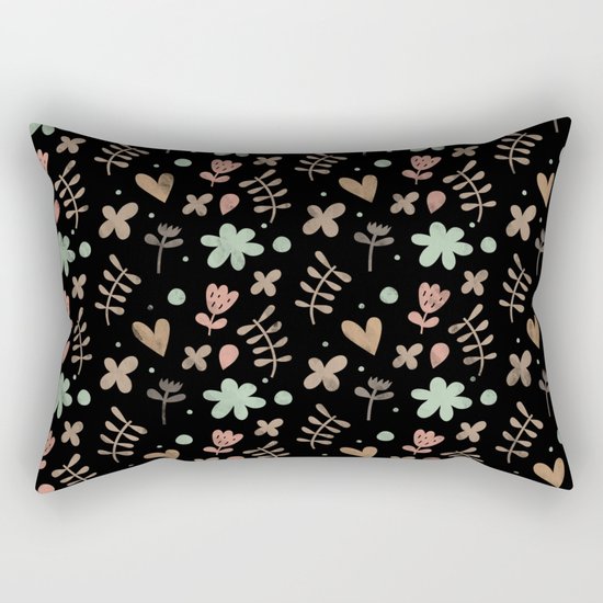 Colorful Lovely Pattern III Rectangular Pillow