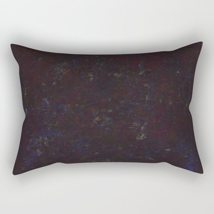 Grunge impressionism in night Rectangular Pillow