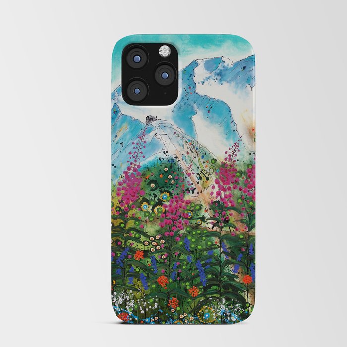 Alyeska Best of Both Wildflower Winter iPhone Card Case
