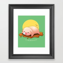 Year of the Pig Framed Art Print