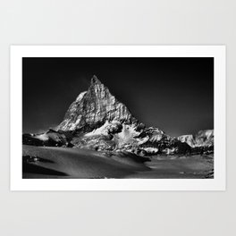 Matterhorn Mountain Art Print