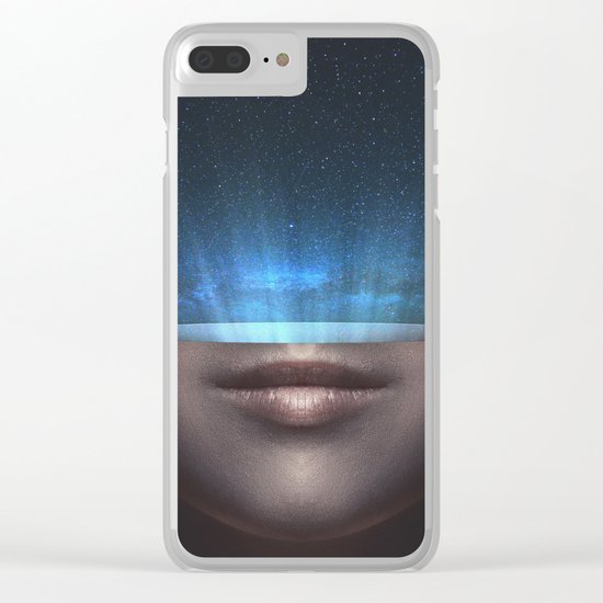 Universe in my mind #stars Clear iPhone Case