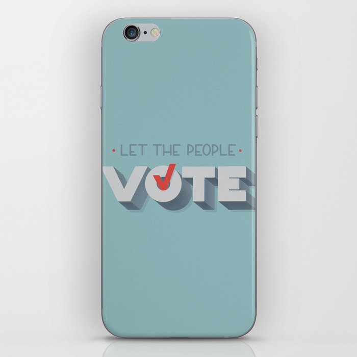 Let the People Vote iPhone Skin